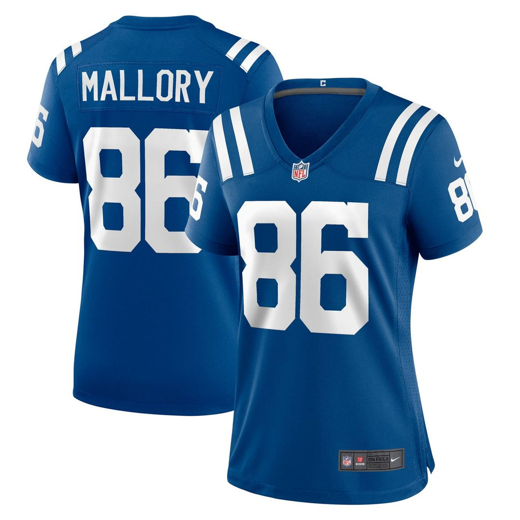 Will Mallory Indianapolis Colts Women's Team Game Jersey - Royal