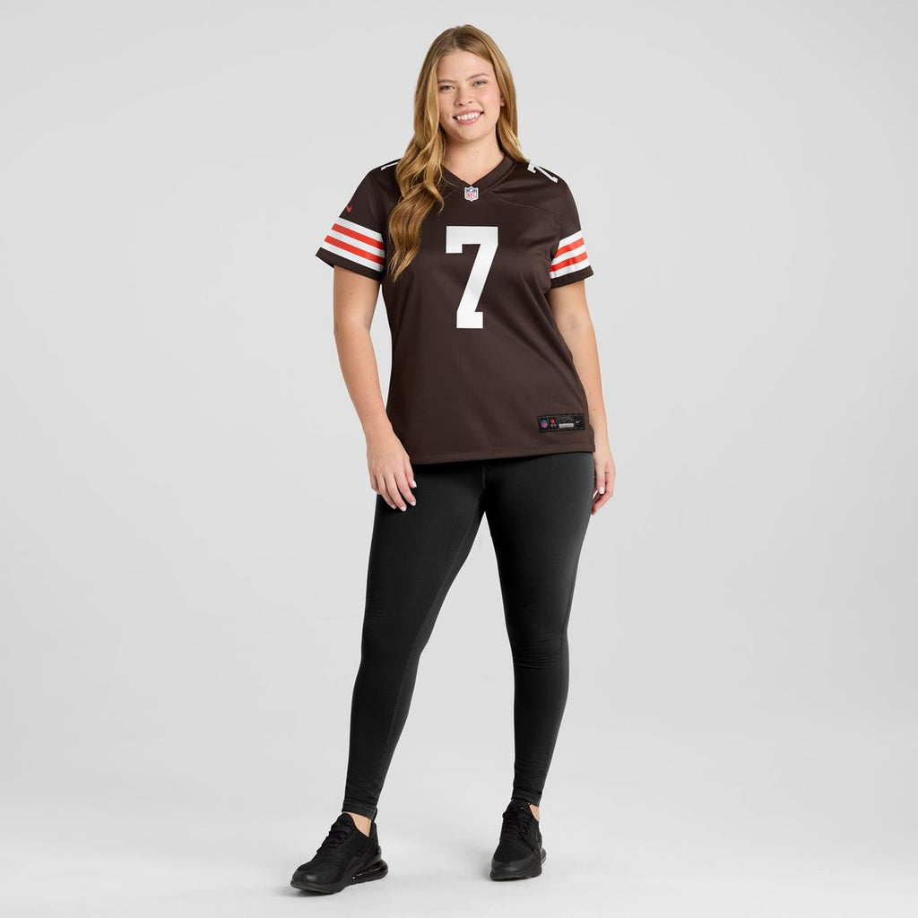 Dustin Hopkins Cleveland Browns Women's Team Game Jersey - Brown