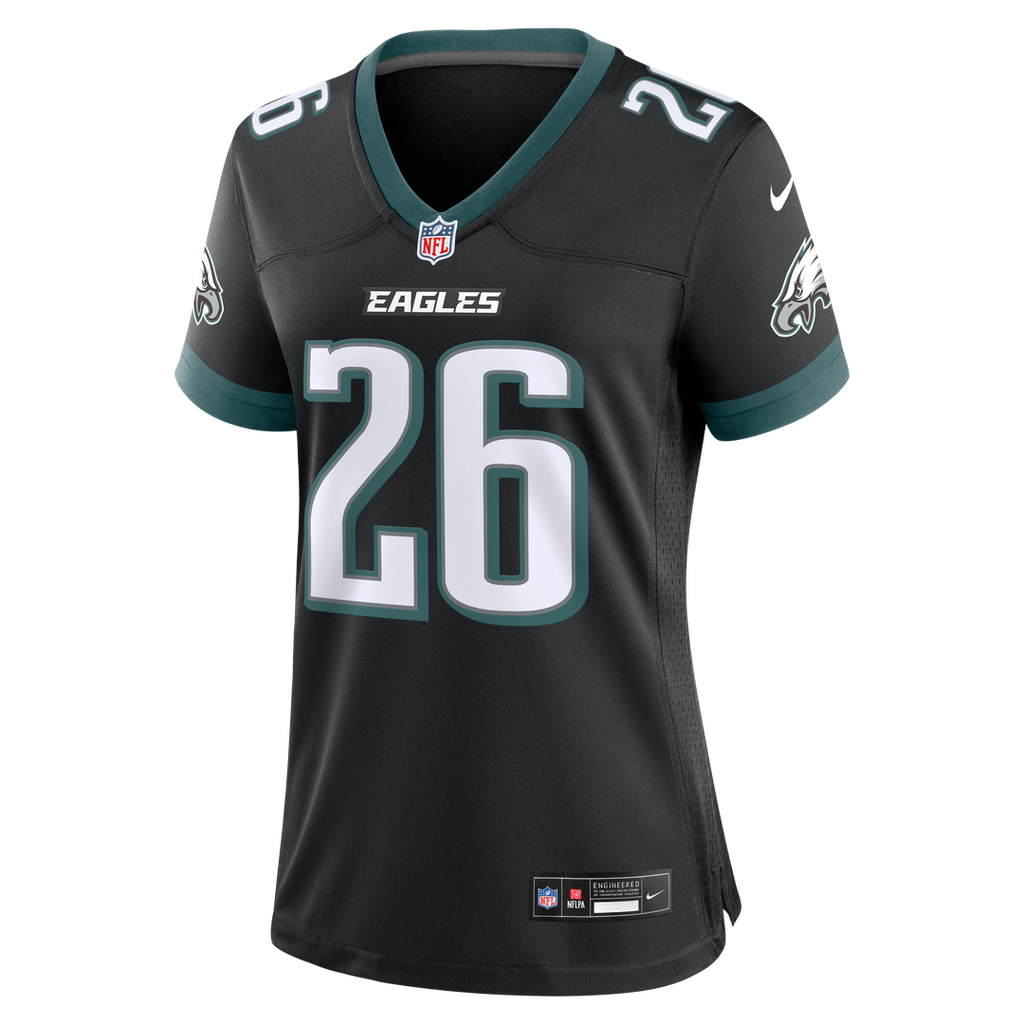 Saquon Barkley Philadelphia Eagles Women's Team Game Jersey - Midnight Green