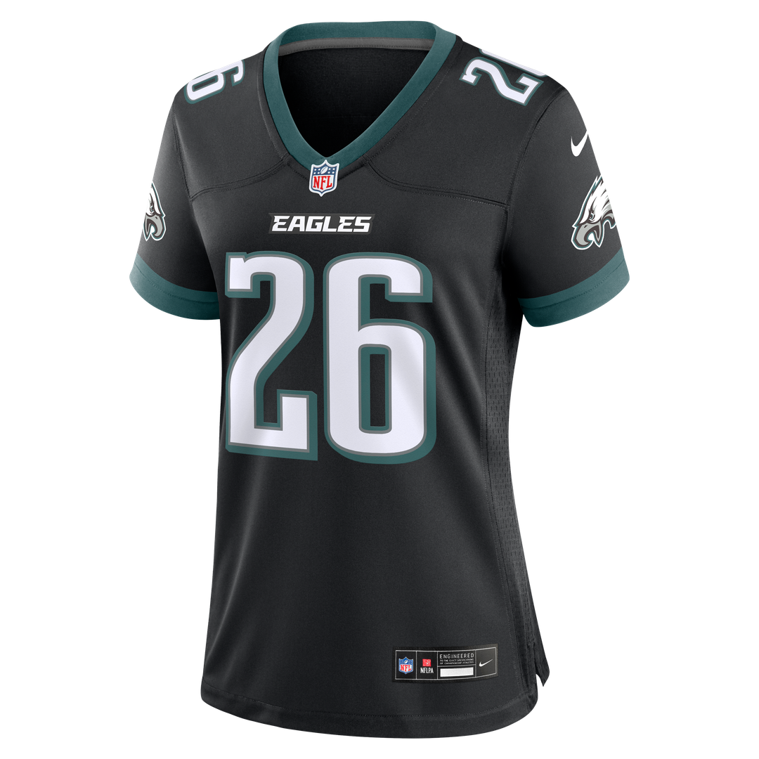 Saquon Barkley Philadelphia Eagles Women's Team Game Jersey - Midnight Green