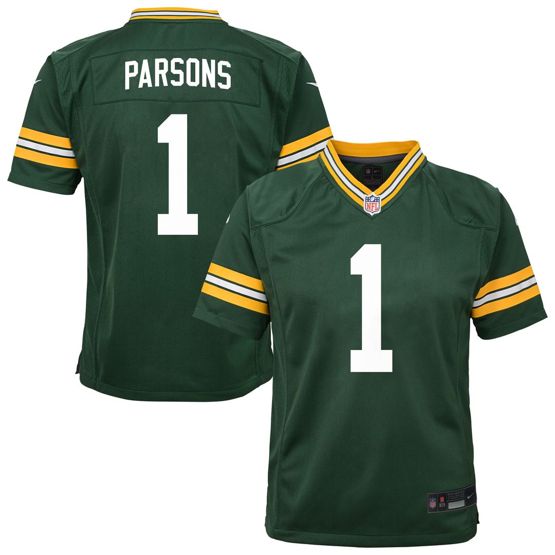 Micah Parsons Green Bay Packers Infant Team Game Jersey - Green