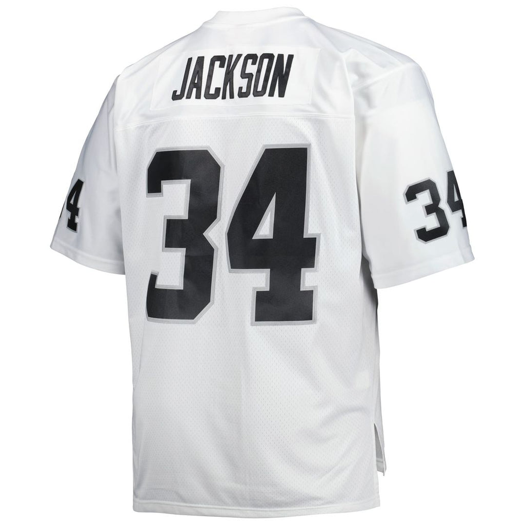 Bo Jackson Las Vegas Raiders Big & Tall 1988 Retired Player Replica Jersey - Black