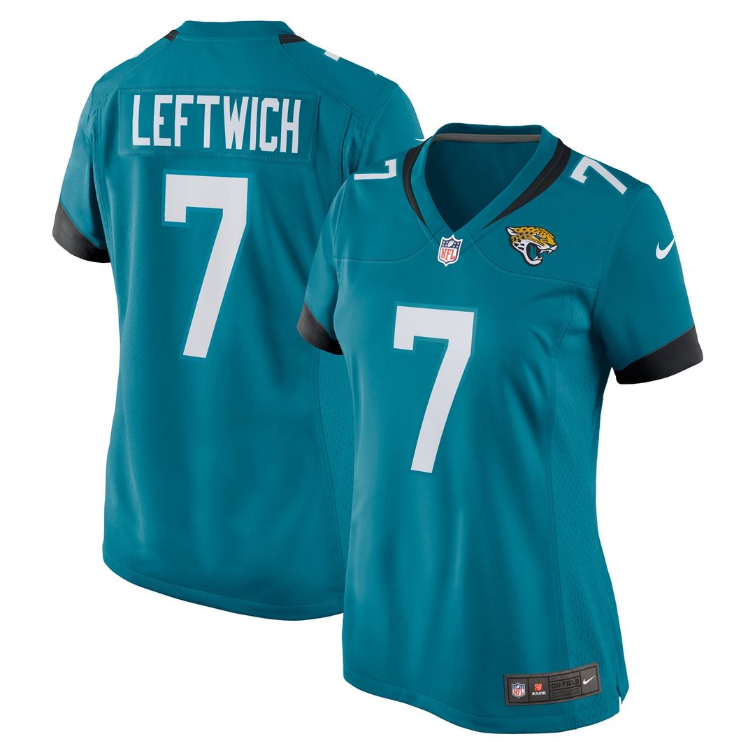 Byron Leftwich Jacksonville Jaguars Women's Alternate Retired Player Game Jersey - Black