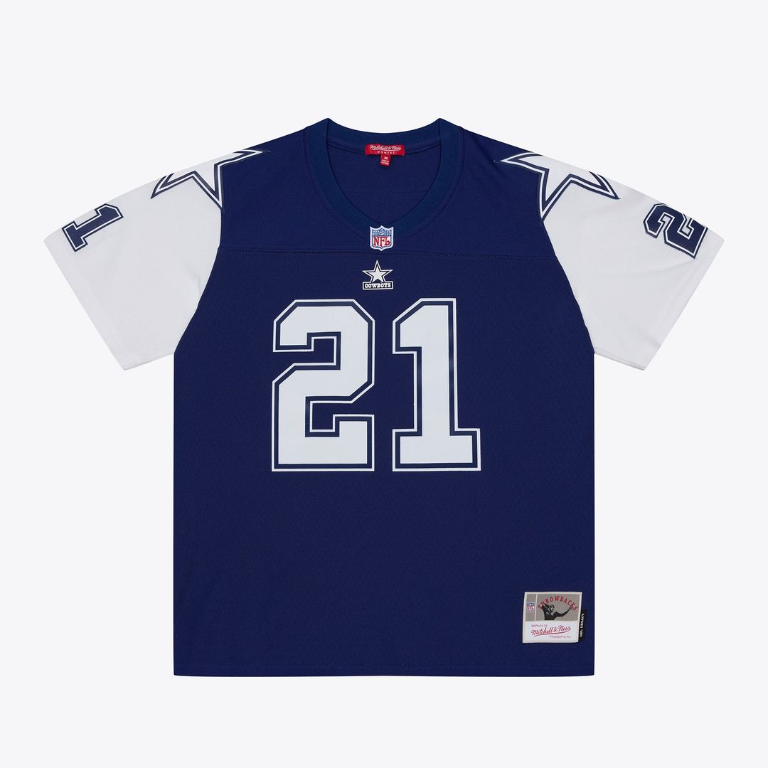 Deion Sanders Dallas Cowboys Women's 1995 Legacy Replica Jersey - Navy