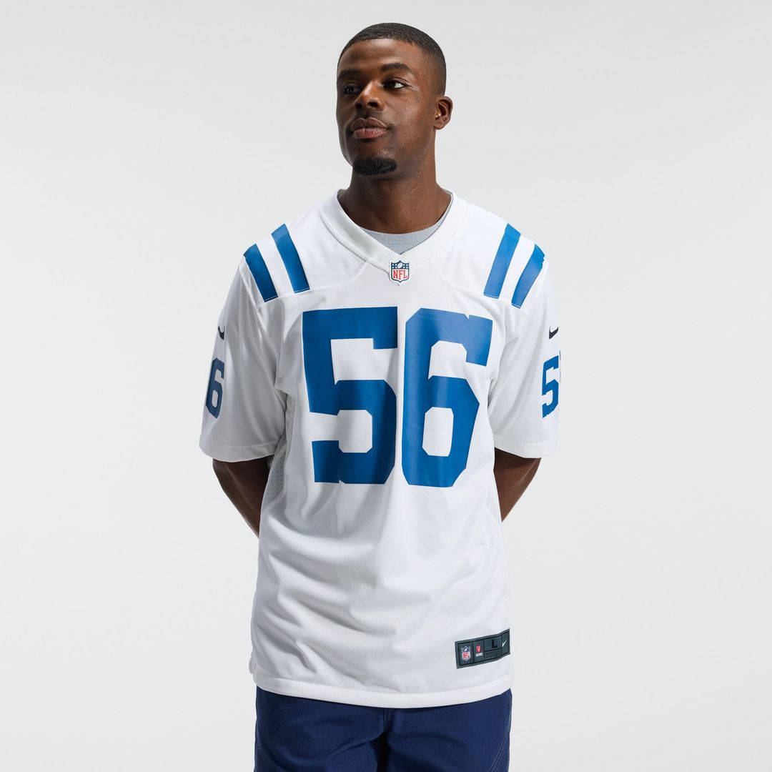 Quenton Nelson Indianapolis Colts Game Player Jersey - White