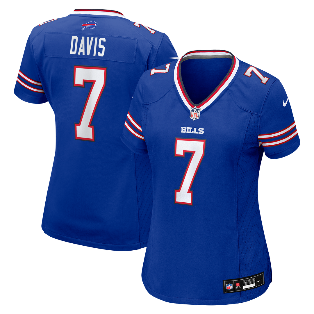 Ray Davis Buffalo Bills Women's Team Game Jersey - Royal