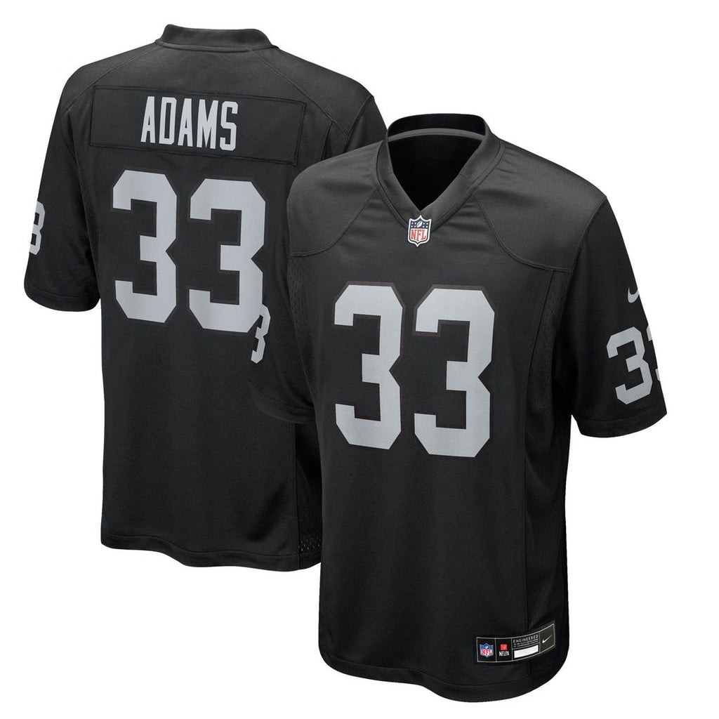Jamal Adams Las Vegas Raiders Team Game Jersey - Black