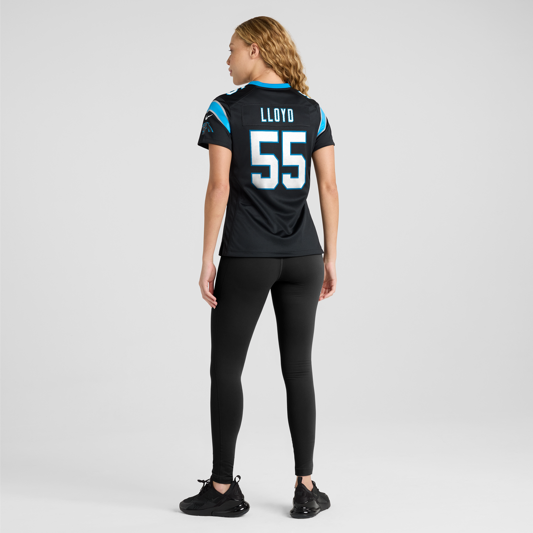 Devin Lloyd Carolina Panthers Women's Team Game Jersey - Black