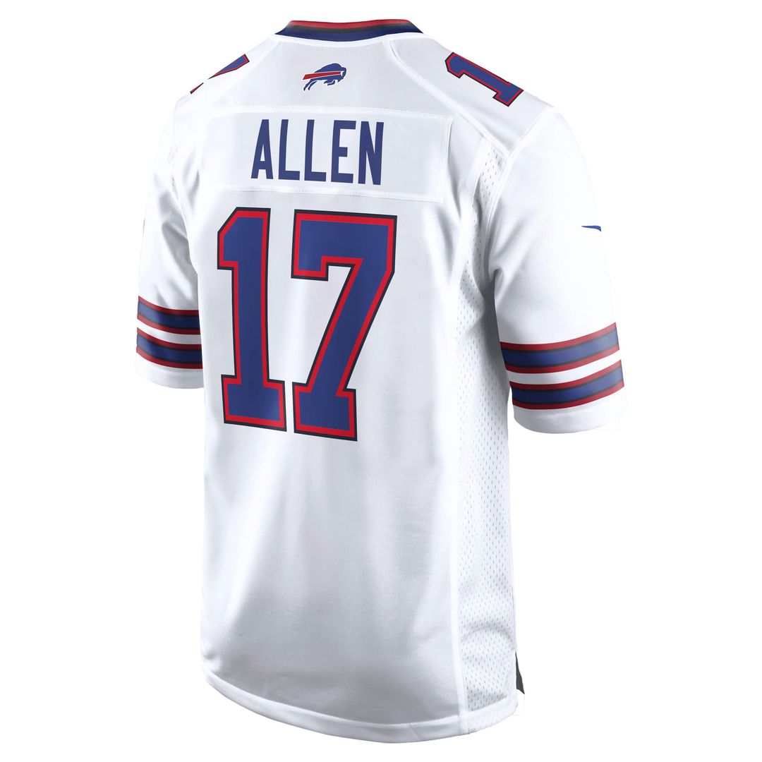Josh Allen Buffalo Bills Nickel City Game Jersey - Gray