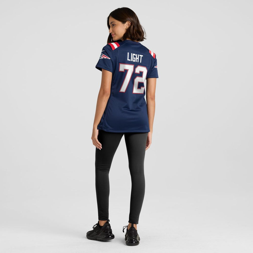 Matt Light New England Patriots Women's Game Retired Player Jersey - Navy