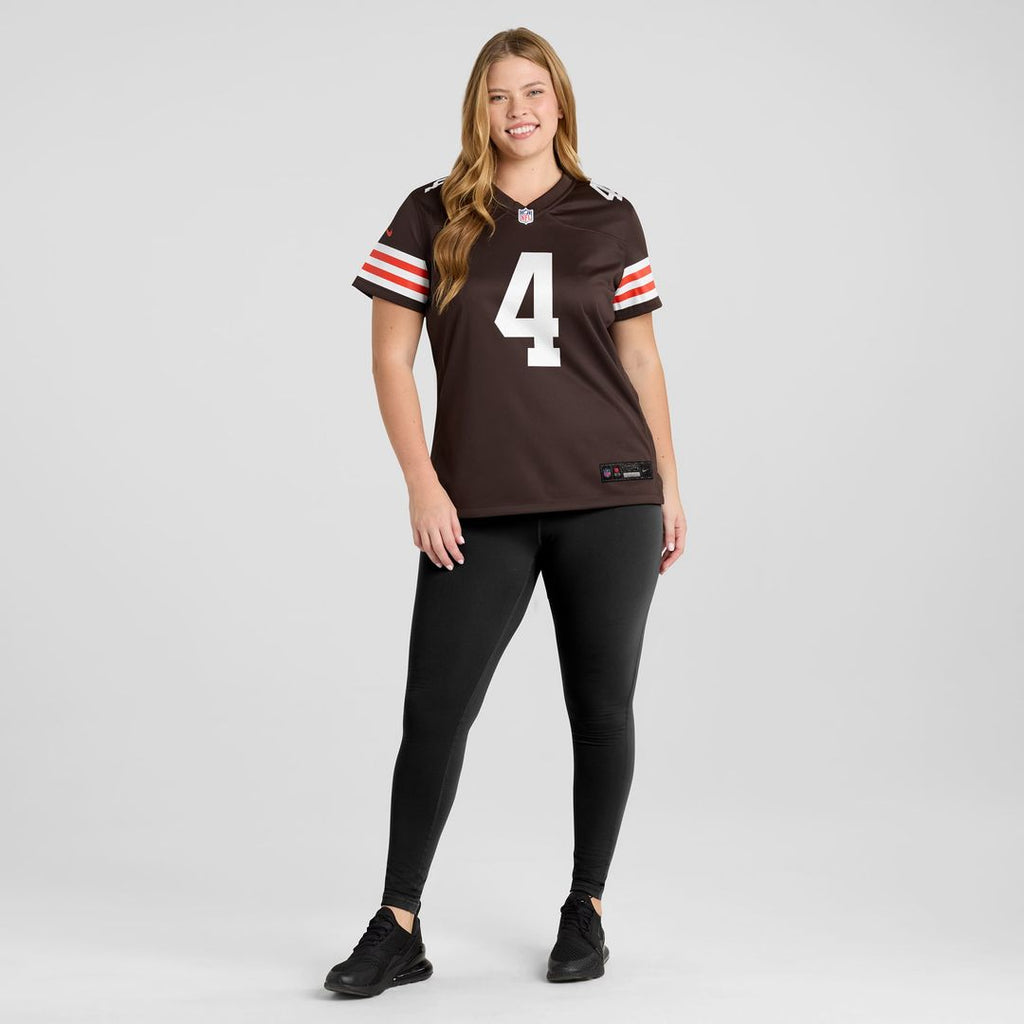 Deshaun Watson Cleveland Browns Women's Player Jersey - Brown