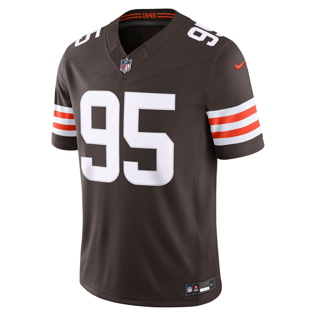 Myles Garrett Cleveland Browns Team Vapor F.U.S.E. Stitched Limited Jersey - Brown