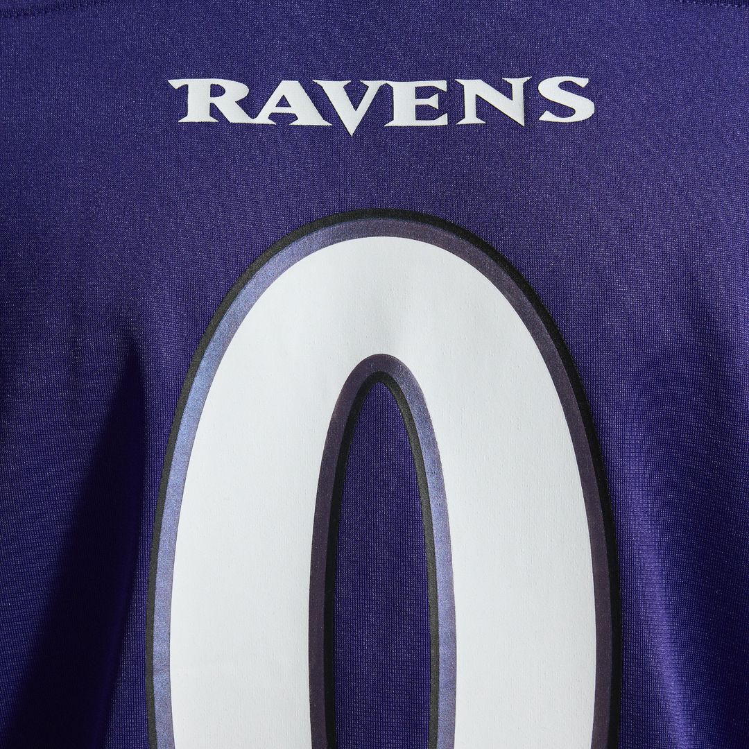 Roquan Smith Baltimore Ravens Team Game Jersey - Purple