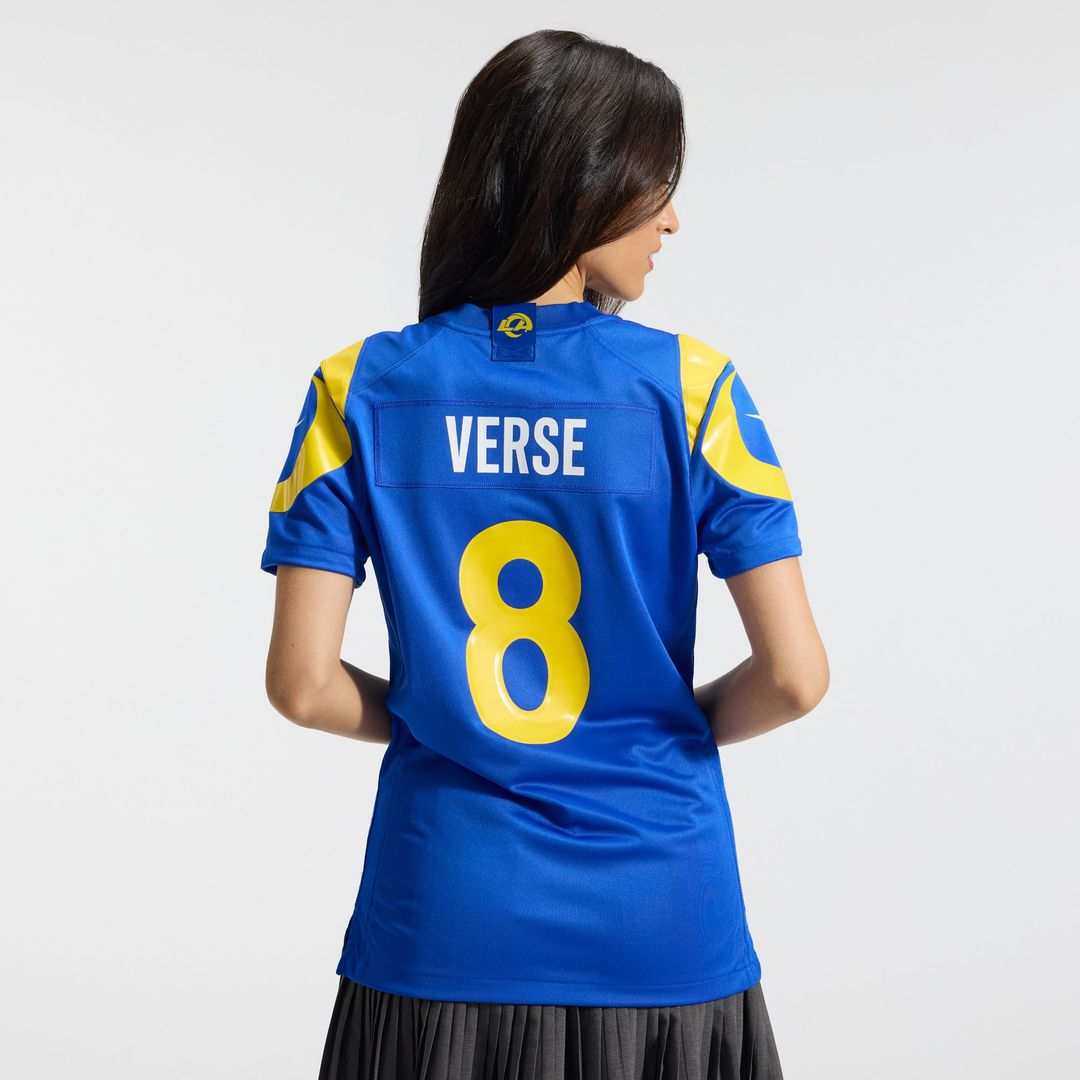 Jared Verse Los Angeles Rams Women's Game Jersey - Royal