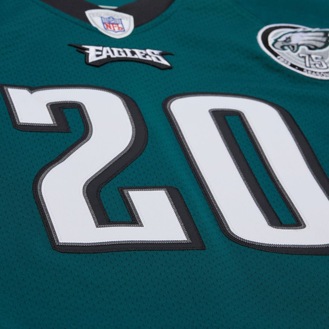 Brian Dawkins Philadelphia Eagles 1996 Authentic Throwback Retired Player Jersey - White