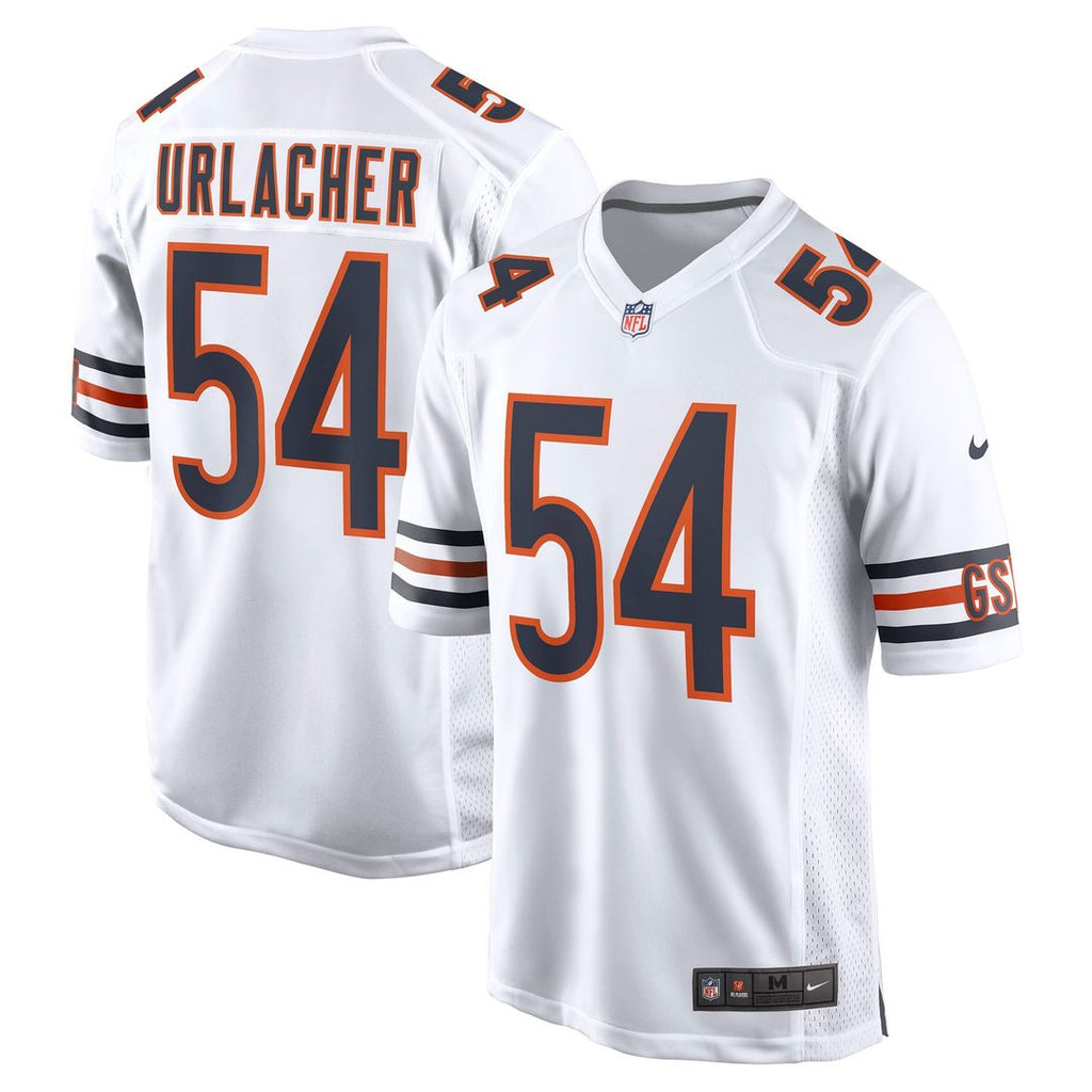 Brian Urlacher Chicago Bears Retired Player Game Jersey - White