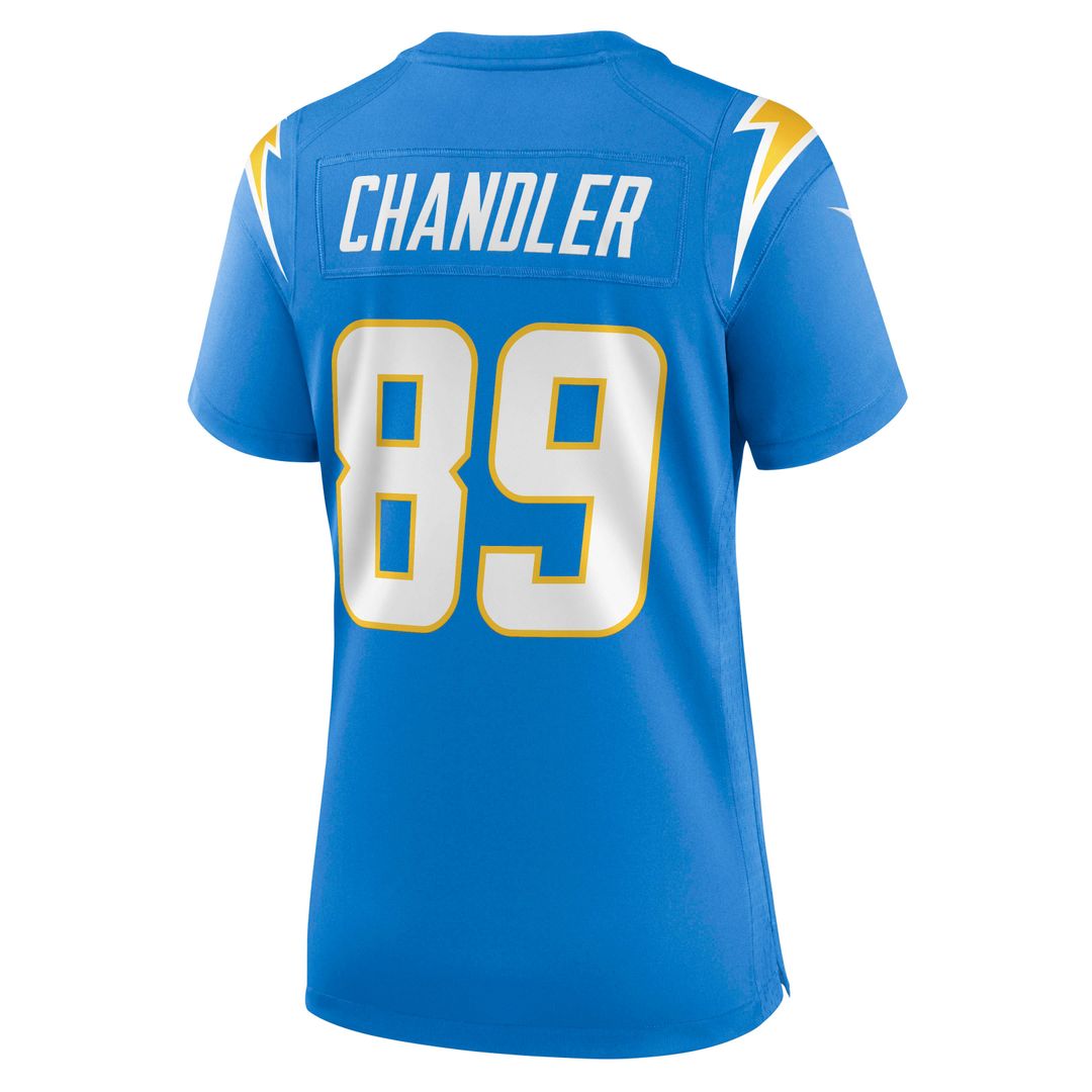 Wes Chandler Los Angeles Chargers Women's Retired Player Jersey - Powder Blue
