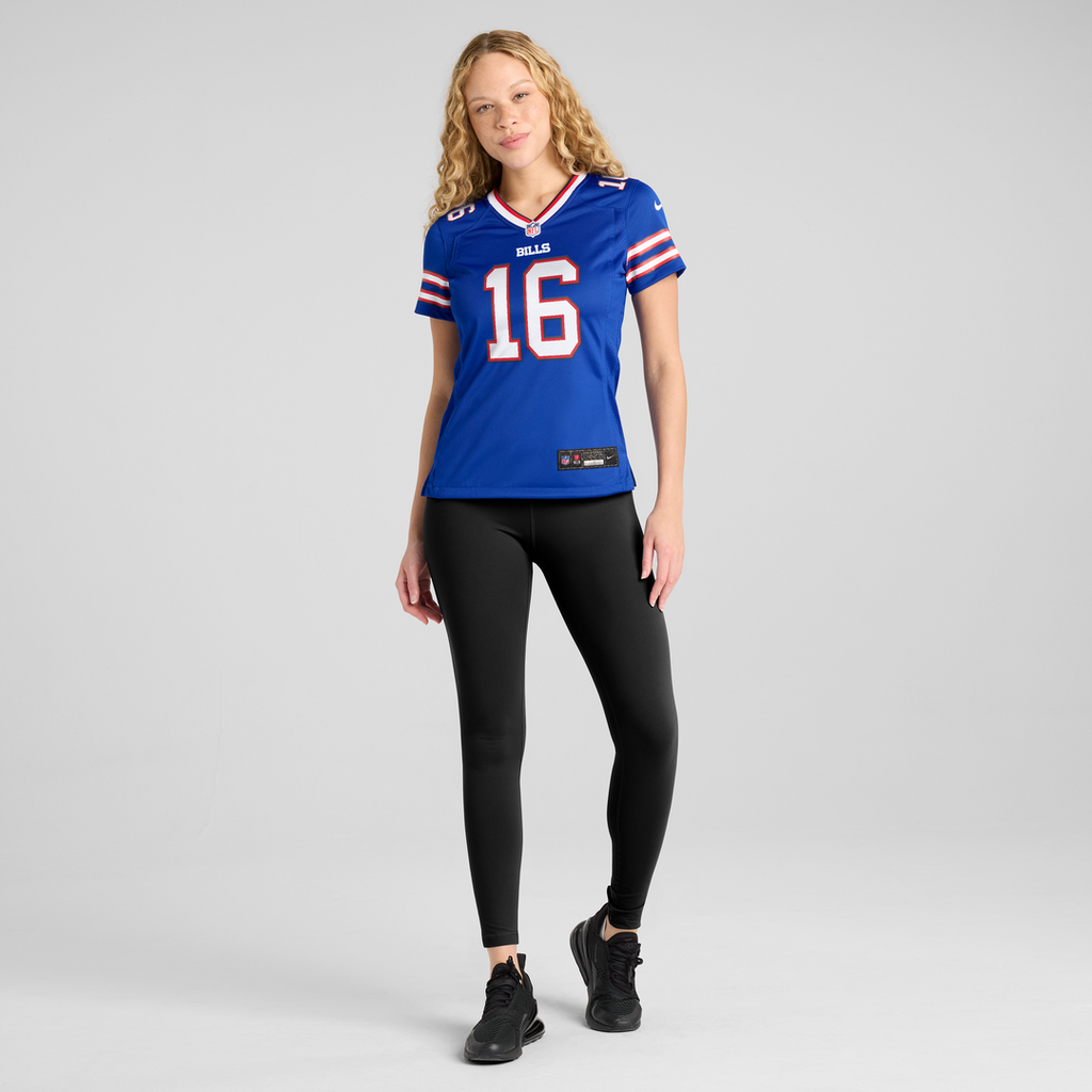 Tyler Bass Buffalo Bills Women's Team Game Jersey - Royal
