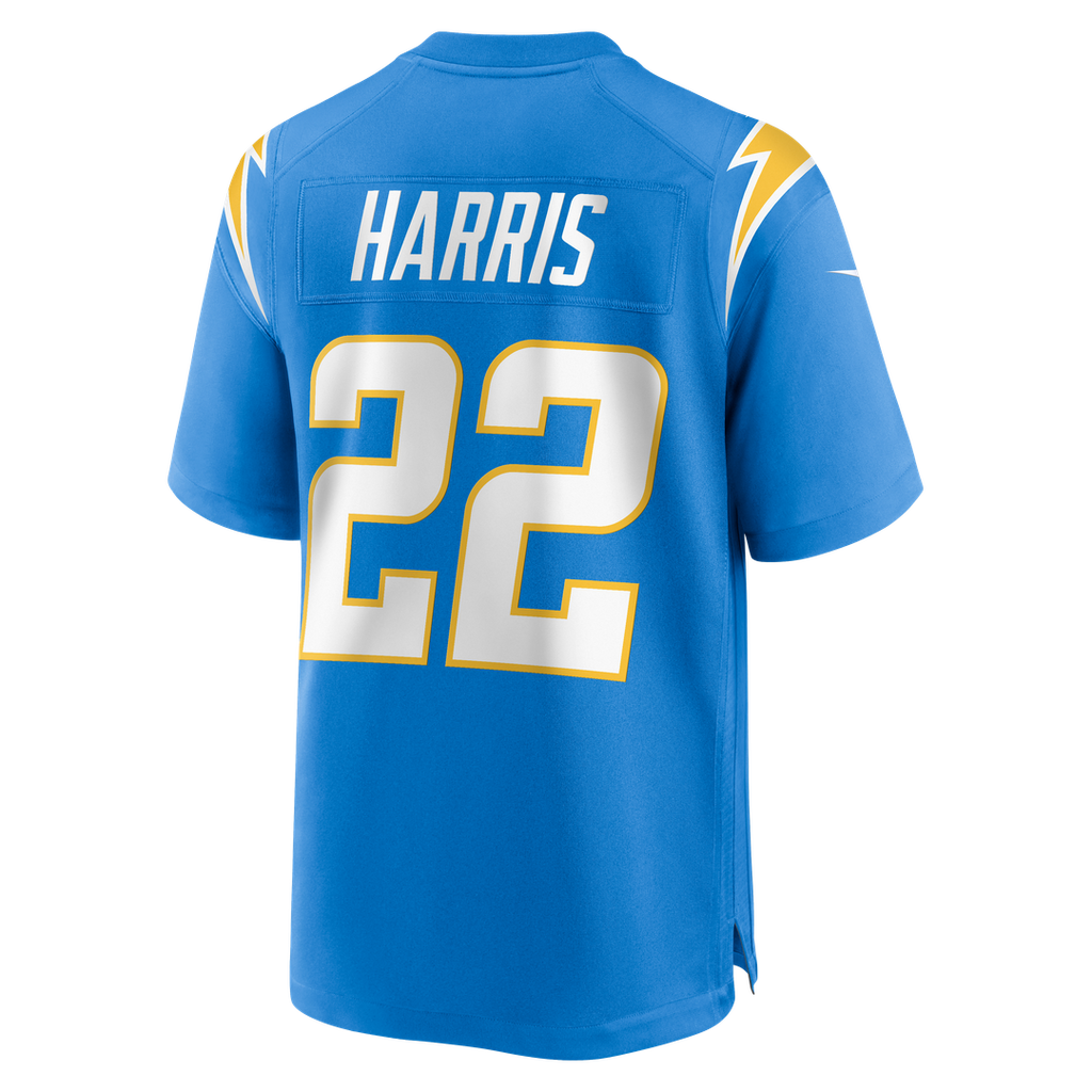 Najee Harris Los Angeles Chargers Game Player Jersey - Powder Blue