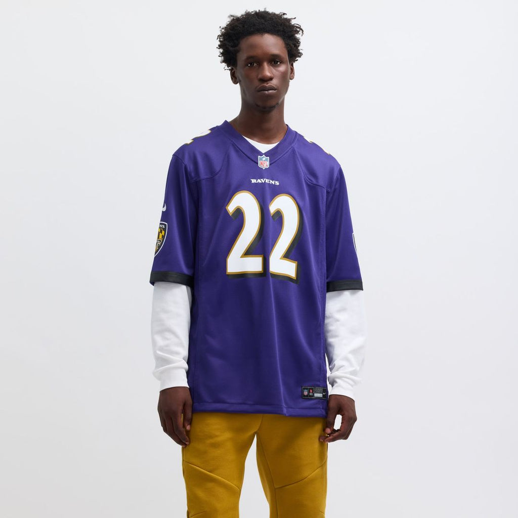 Derrick Henry Baltimore Ravens Game Player Jersey - Purple