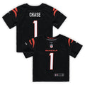Ja'Marr Chase Cincinnati Bengals Infant Team Player Game Jersey - Black