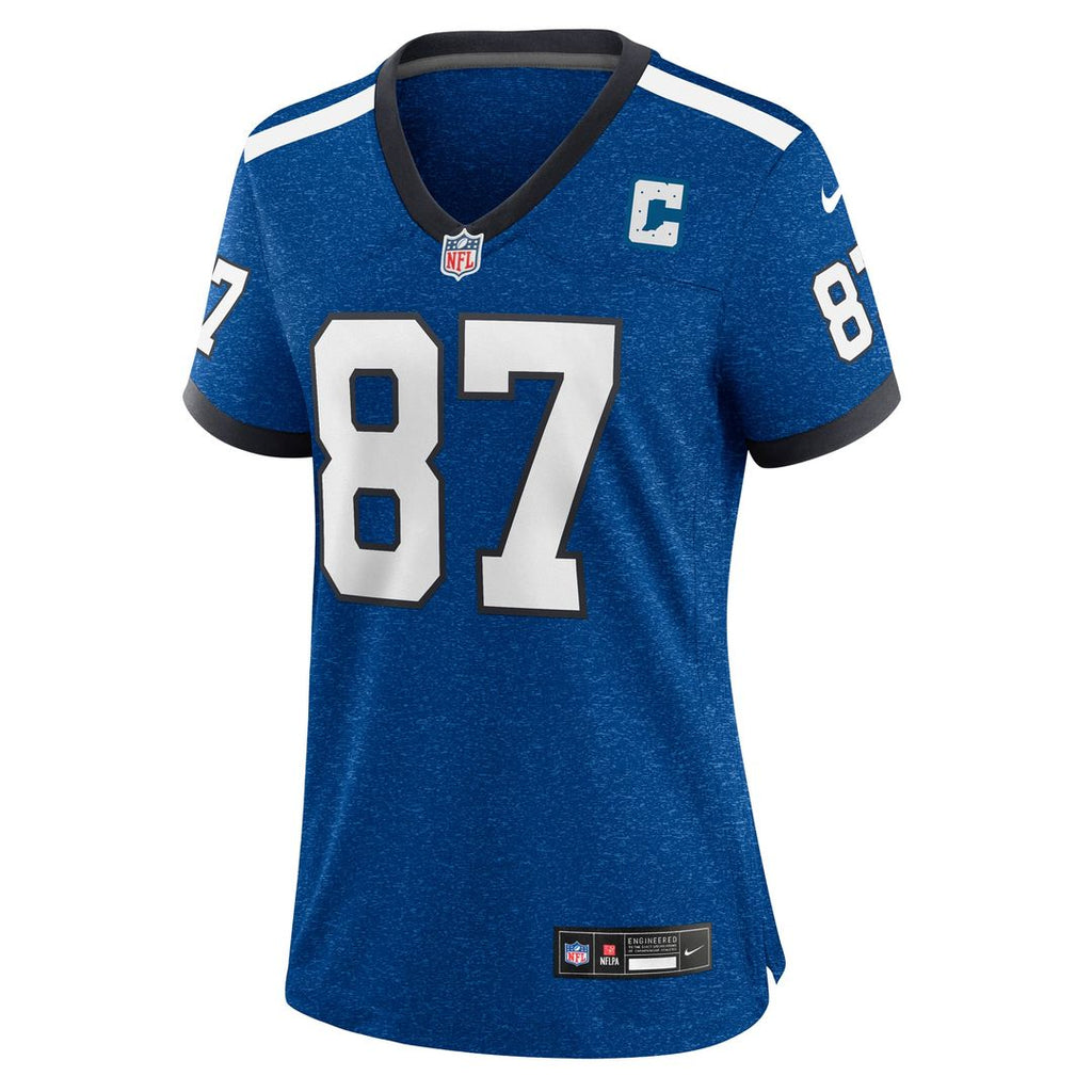 Reggie Wayne Indianapolis Colts Women's Indiana Nights Alternate Game Jersey - Royal