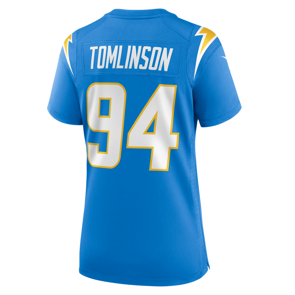 Dalvin Tomlinson Los Angeles Chargers Women's Team Game Jersey - Powder Blue