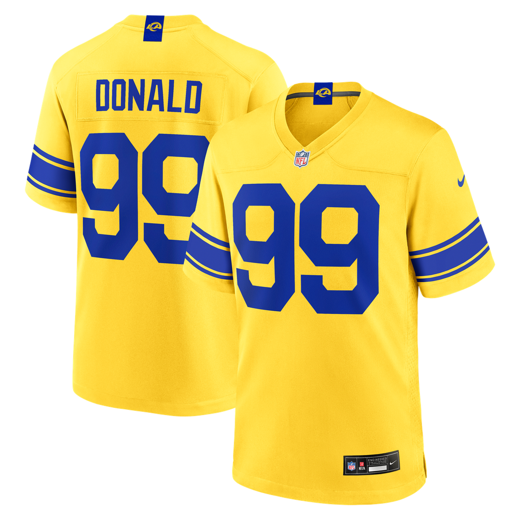 Aaron Donald Los Angeles Rams Classic Sol Game Jersey