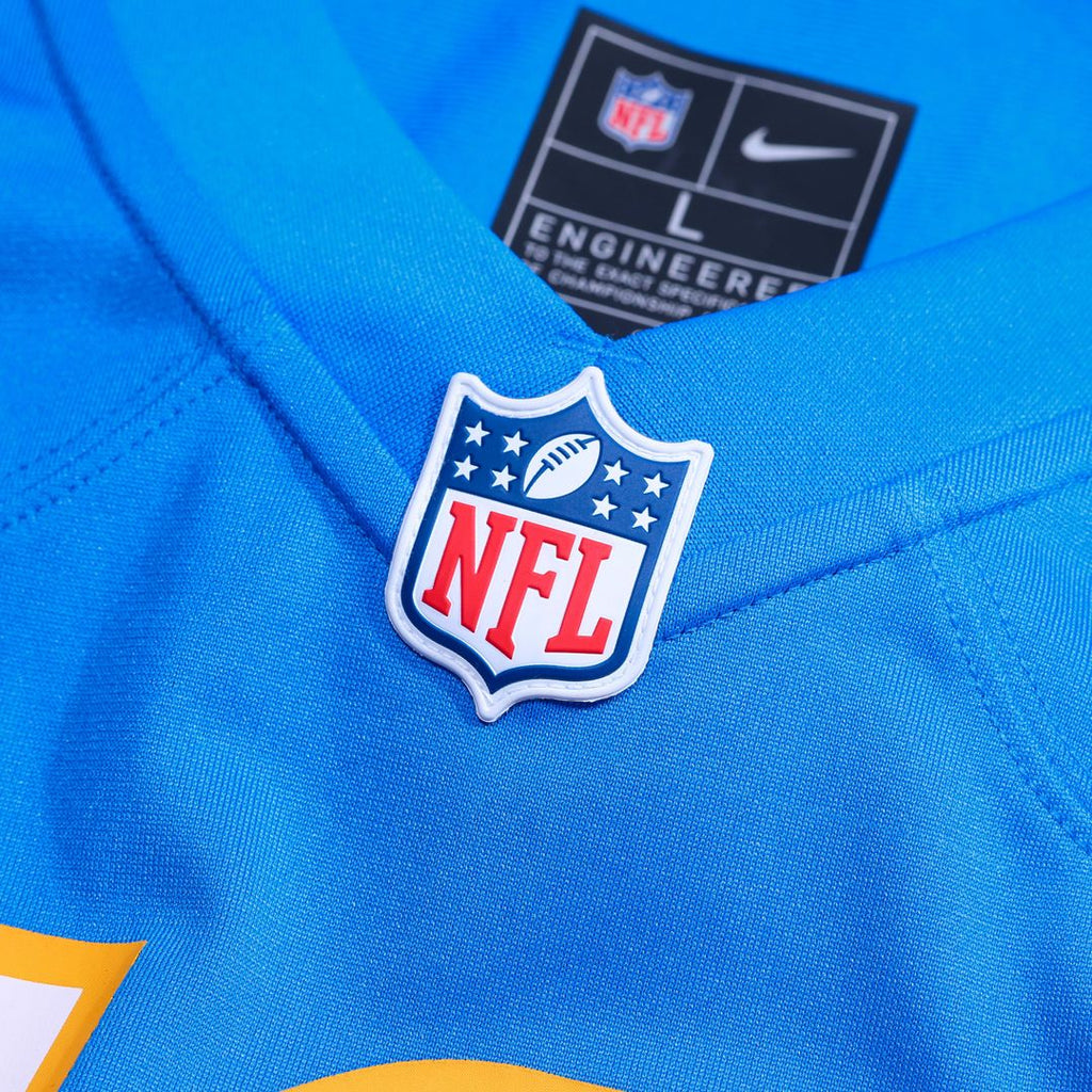 Nick Barrett Los Angeles Chargers Team Game Jersey - Powder Blue