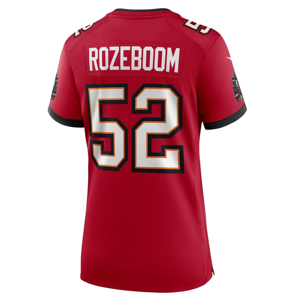 Christian Rozeboom Tampa Bay Buccaneers Women's Team Game Jersey - Red