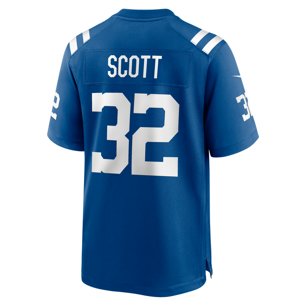 Daniel Scott Indianapolis Colts Team Game Jersey - Royal