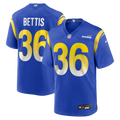 Jerome Bettis Los Angeles Rams Game Retired Player Jersey - Royal