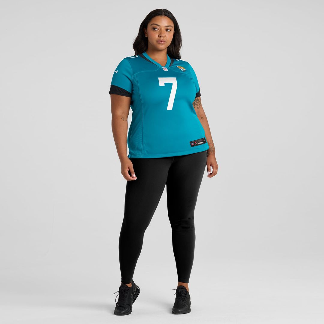 Byron Leftwich Jacksonville Jaguars Women's Alternate Retired Player Game Jersey - Black