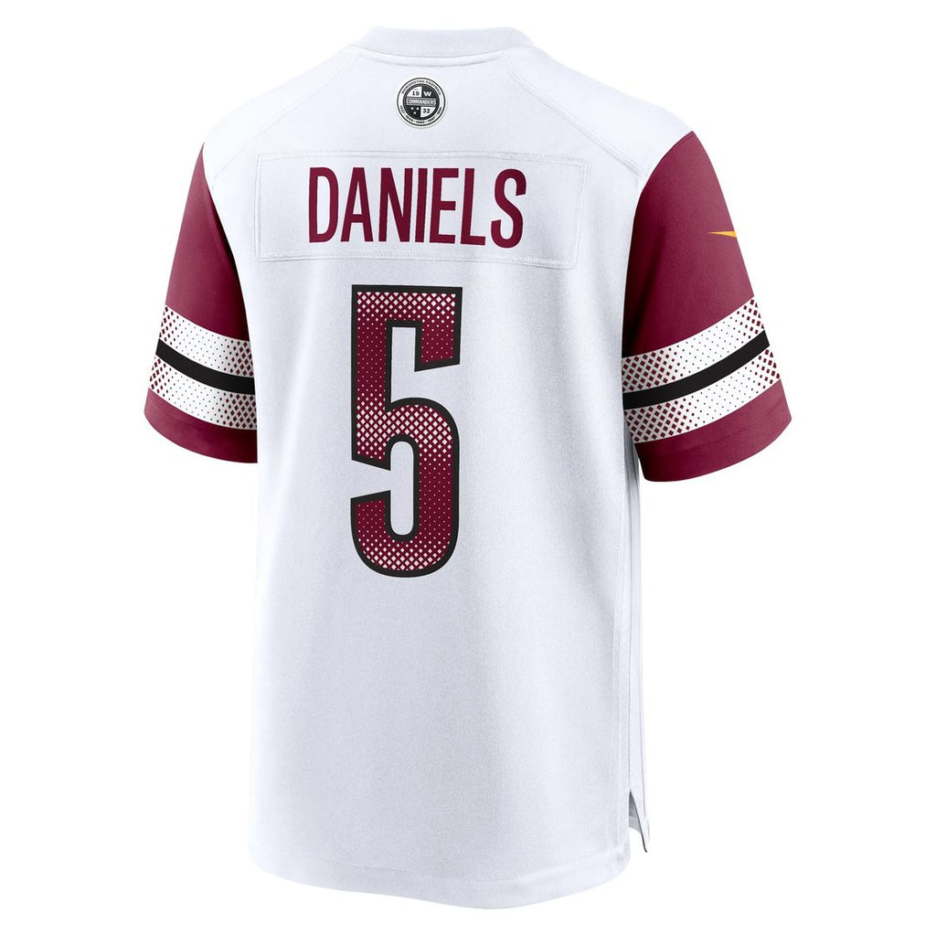 Jayden Daniels Washington Commanders Alternate Game Player Jersey - Black