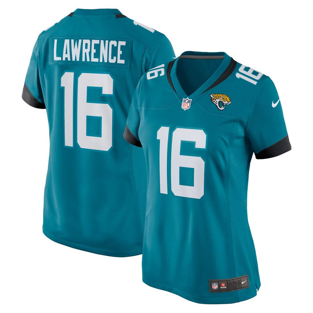 Trevor Lawrence Jacksonville Jaguars Women's Player Game Jersey - Teal
