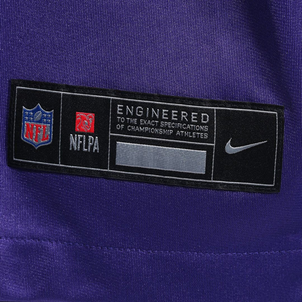 Randy Moss Minnesota Vikings Game Retired Player Jersey - Purple