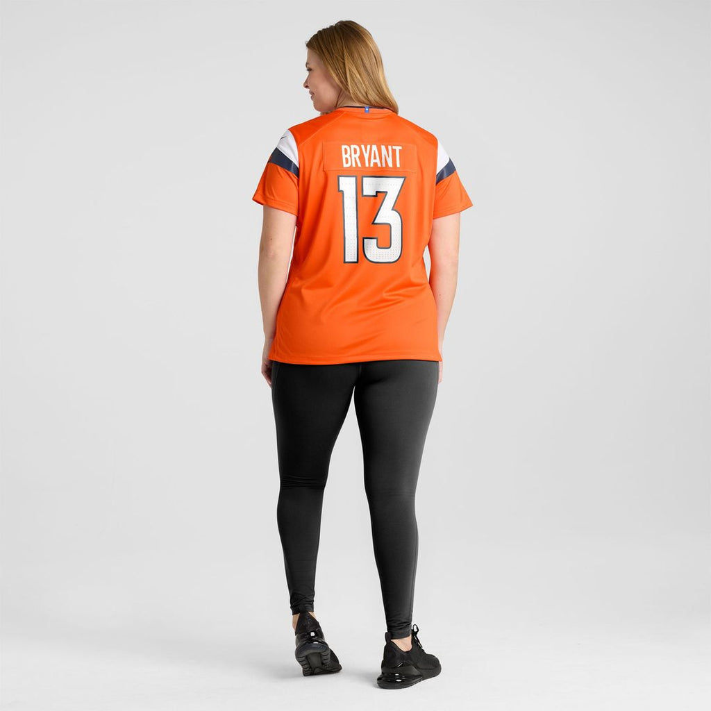 Pat Bryant Denver Broncos Women's Team Game Jersey - Orange