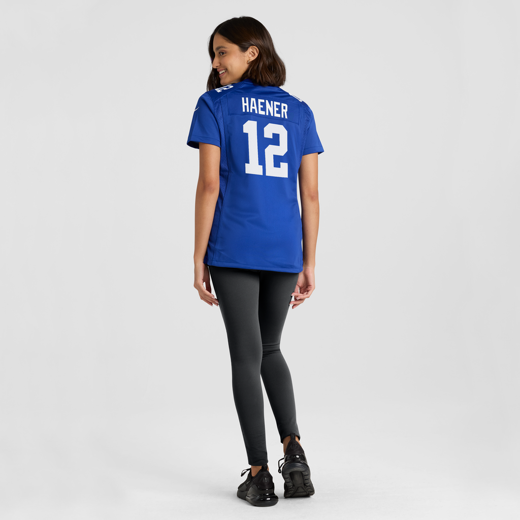 Jake Haener New York Giants Women's Team Game Jersey - Royal