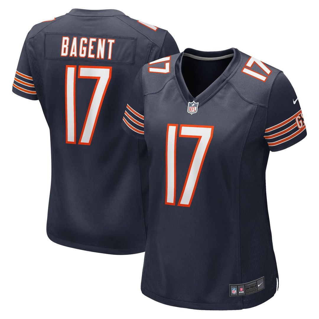 Tyson Bagent Chicago Bears Women's Game Jersey - Navy