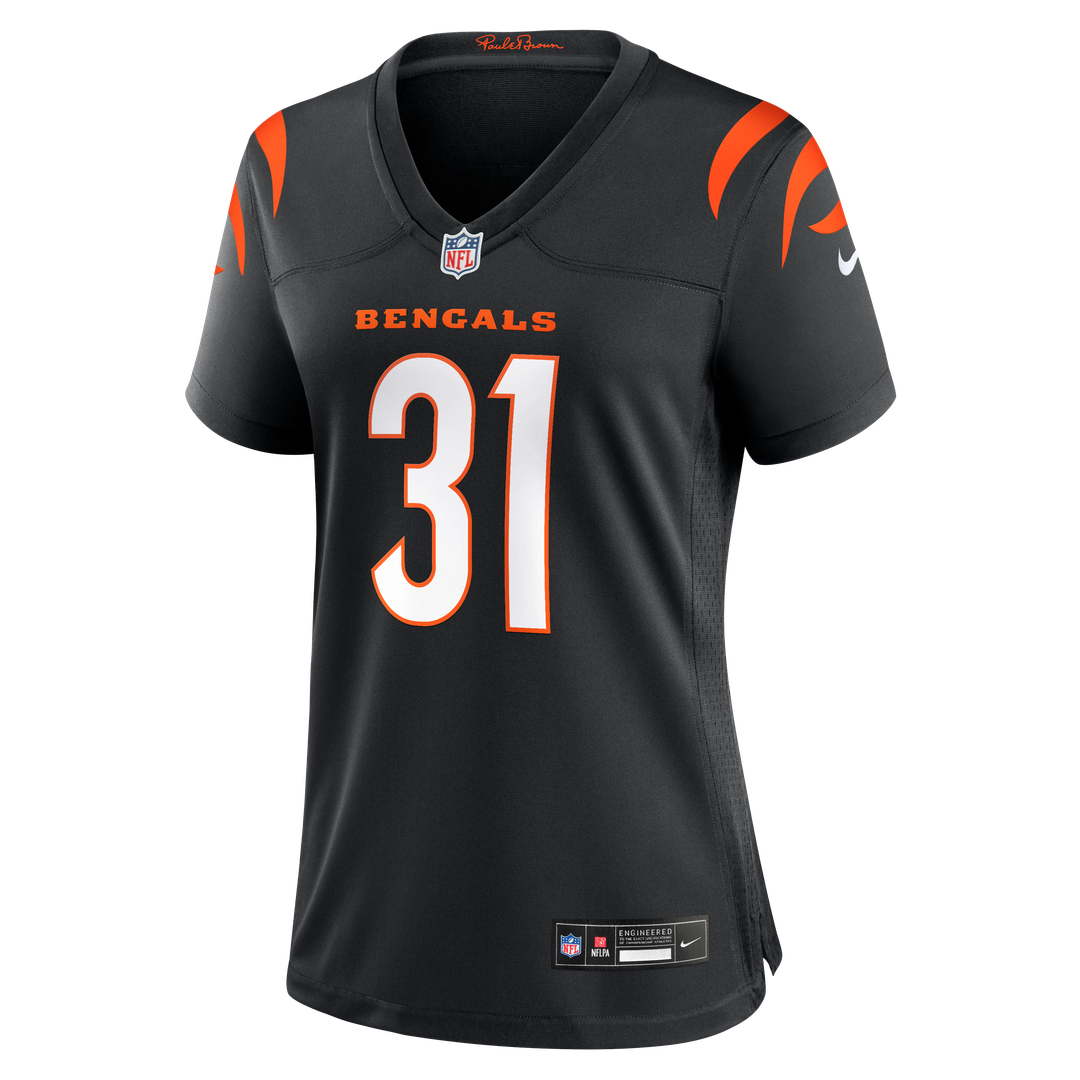 Kentrel Bullock Cincinnati Bengals Women's Team Game Jersey - Black