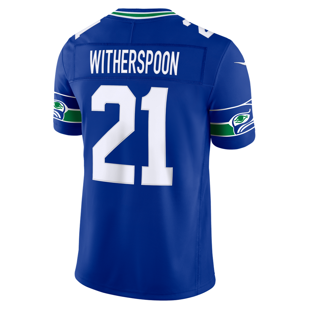 Devon Witherspoon Seattle Seahawks Team Vapor F.U.S.E. Stitched Limited Jersey - College Navy