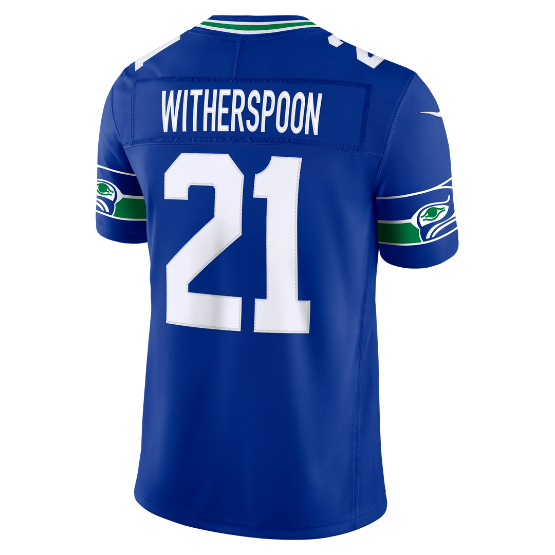 Devon Witherspoon Seattle Seahawks Alternate Vapor F.U.S.E. Stitched Limited Jersey - Royal