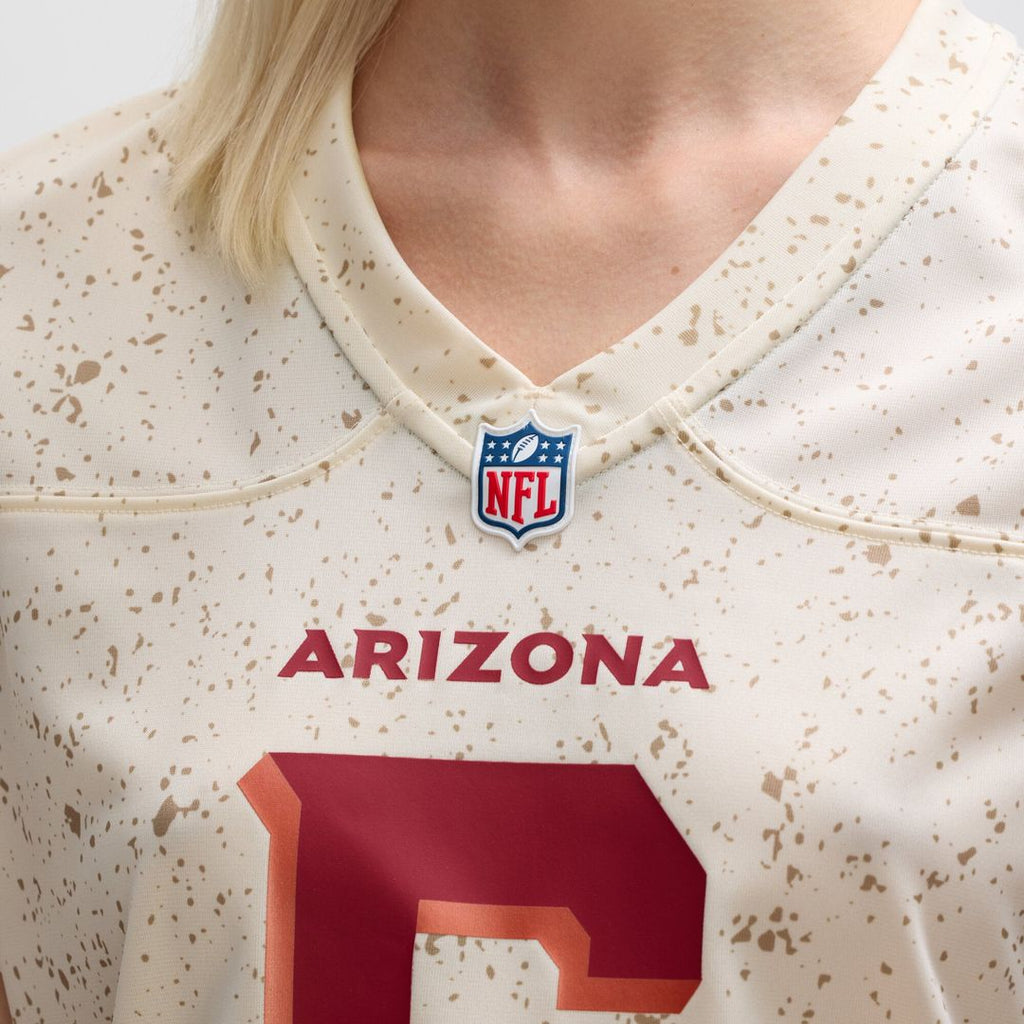 James Conner Arizona Cardinals Women's Rivalries Collection Game Jersey - Natural