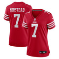 Thomas Morstead San Francisco 49ers Women's Team Game Jersey - Scarlet