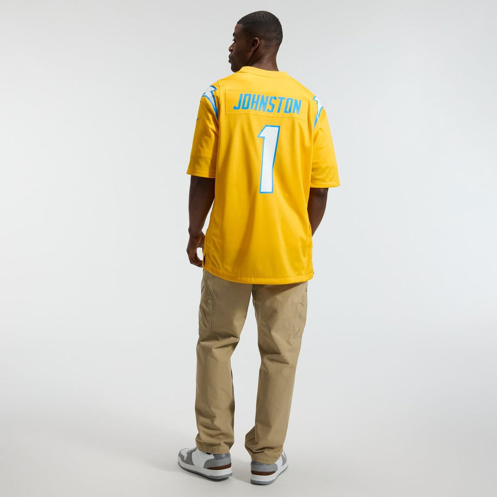 Quentin Johnston Los Angeles Chargers Alternate Charger Power Game Player Jersey - Gold