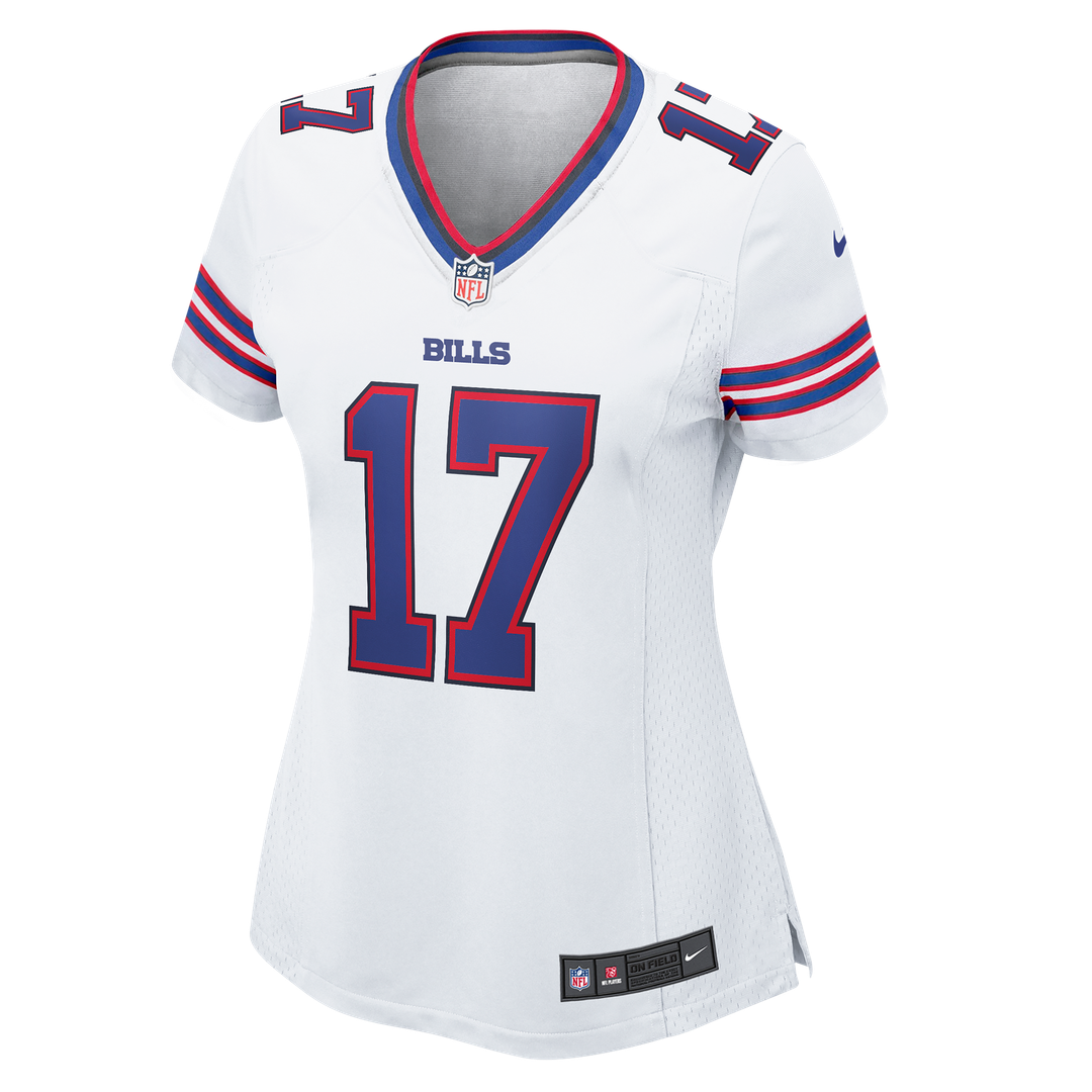 Josh Allen Buffalo Bills Women's White Game Jersey - White