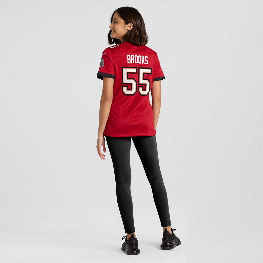 Derrick Brooks Tampa Bay Buccaneers Women's Game Retired Player Jersey - Red