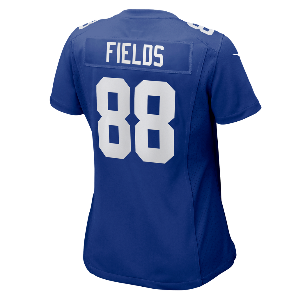 Malachi Fields New York Giants Women's Team Game Jersey - Royal