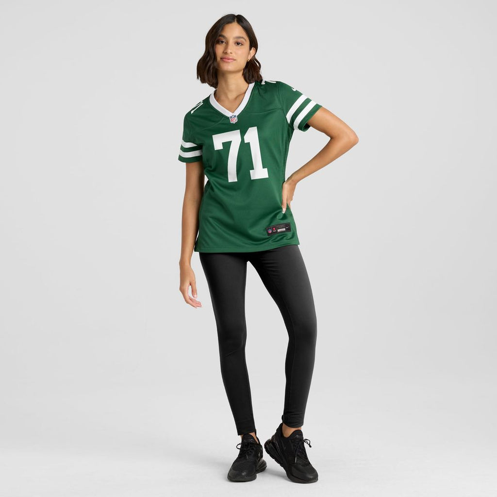Josh Myers New York Jets Women's Game Jersey - Legacy Green