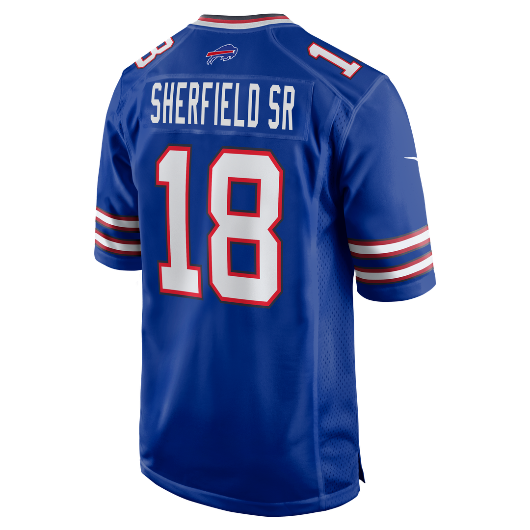 Trent Sherfield Sr. Buffalo Bills Team Game Jersey - Royal
